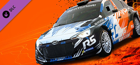Hyundai R5 rally car cover art