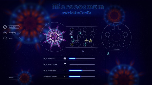 Скриншот из Microcosmum: survival of cells - Colors for organisms