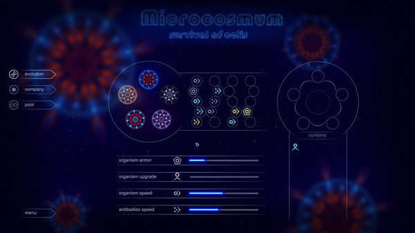 Скриншот из Microcosmum: survival of cells - Colors for organisms