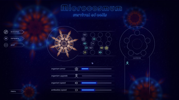 Скриншот из Microcosmum: survival of cells - Colors for organisms