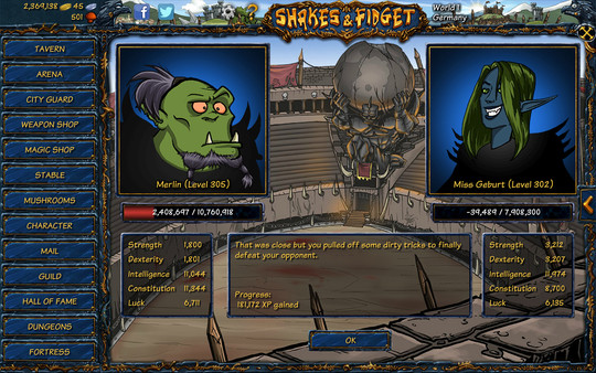 Shakes and Fidget game for windows Pc 1