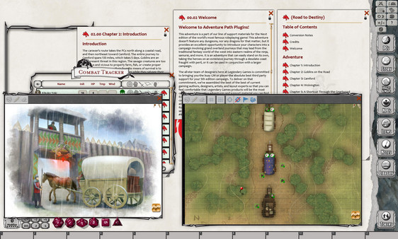 Скриншот из Fantasy Grounds - 5E: Road to Destiny