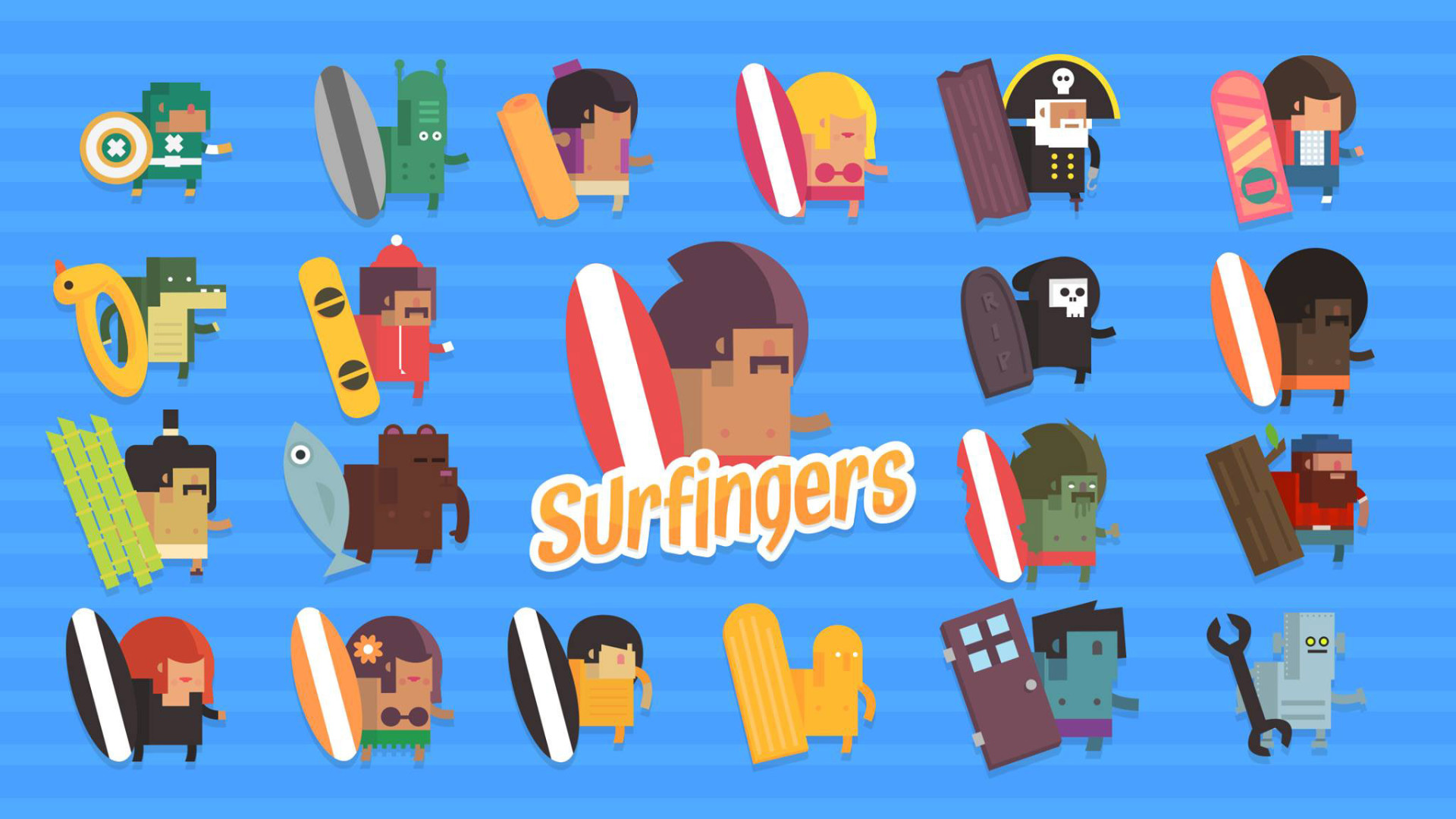 Surfingers screenshot