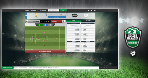 Скриншот из Soccer Manager
