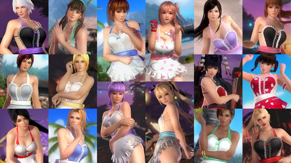 Скриншот из DOA5LR Valentine's Day Set