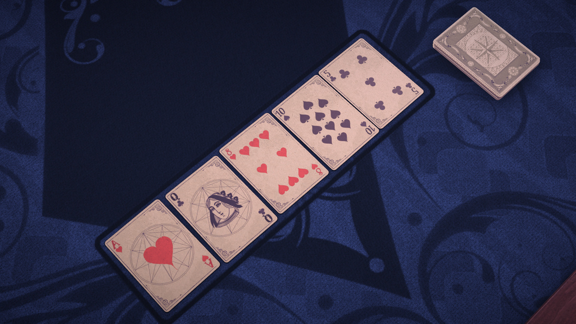 Hexes hold'em Deck.
