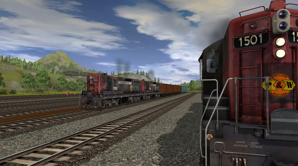 Скриншот из TANE DLC: Willamette & Pacific SD7 #1501