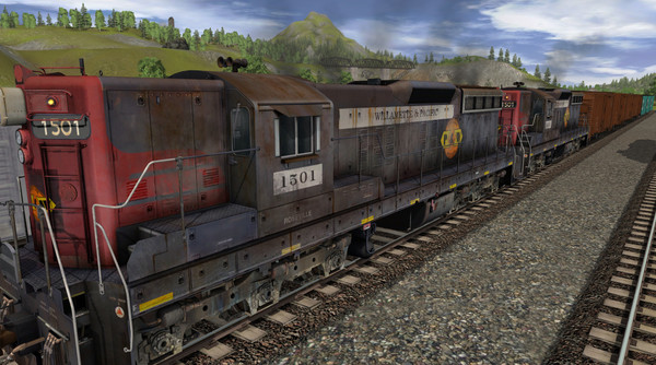 Скриншот из TANE DLC: Willamette & Pacific SD7 #1501