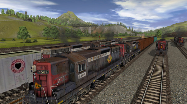 Скриншот из TANE DLC: Willamette & Pacific SD7 #1501