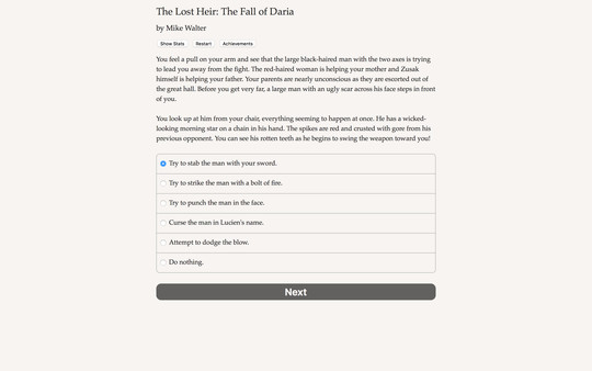 The Lost Heir: The Fall of Daria game for Linux 1