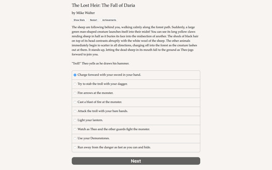 The Lost Heir: The Fall of Dariafor windows and Linux 1