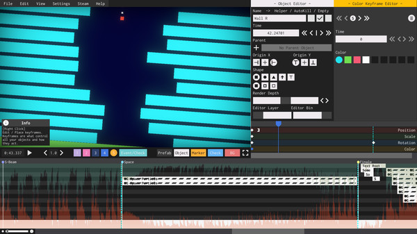 Скриншот из Project Arrhythmia