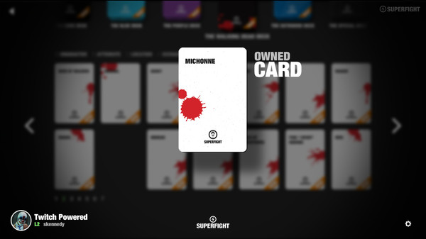 Скриншот из SUPERFIGHT - The Walking Dead Deck