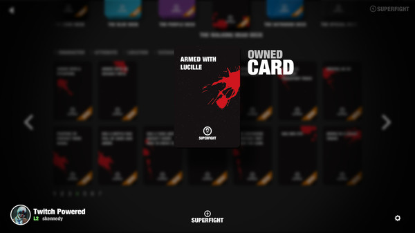 Скриншот из SUPERFIGHT - The Walking Dead Deck