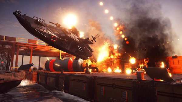 Скриншот из Just Cause™ 3 DLC: Bavarium Sea Heist Pack