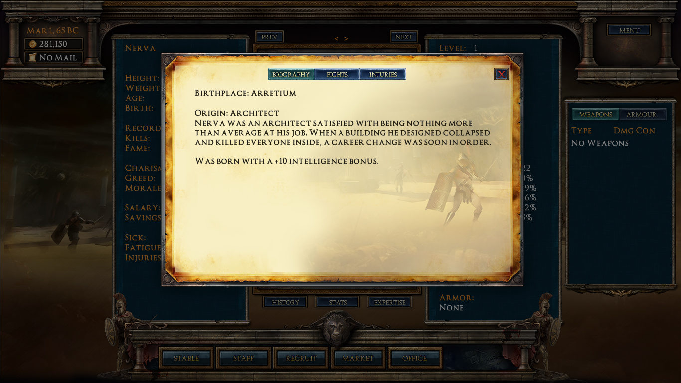 Age of Gladiators screenshot