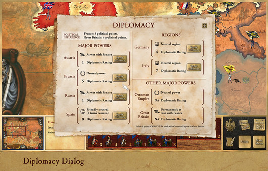 Victory and Glory: Napoleon game for Linux 1