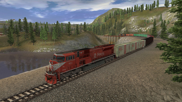 Скриншот из TANE DLC: Indiana Railroad EMD SD9043MAC
