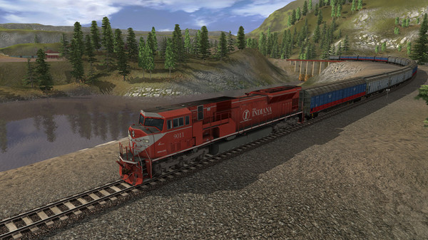 Скриншот из TANE DLC: Indiana Railroad EMD SD9043MAC