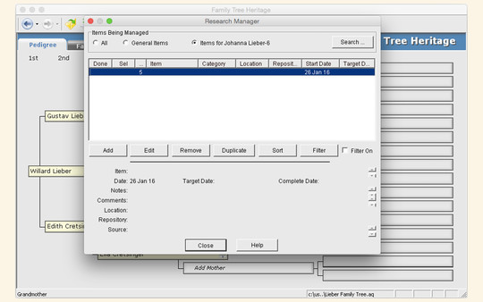 Family Tree Heritage Platinum 9 - Mac requirements