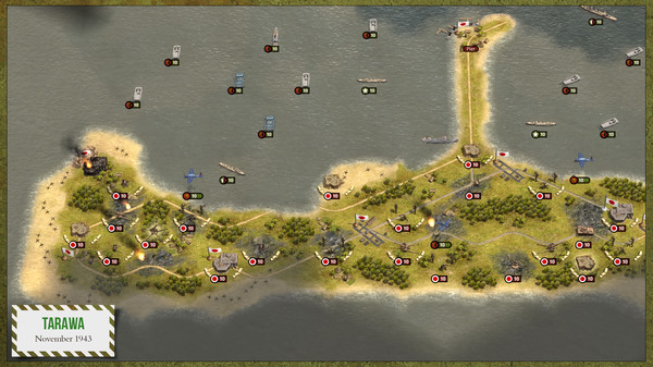 Скриншот из Order of Battle: U.S. Marines