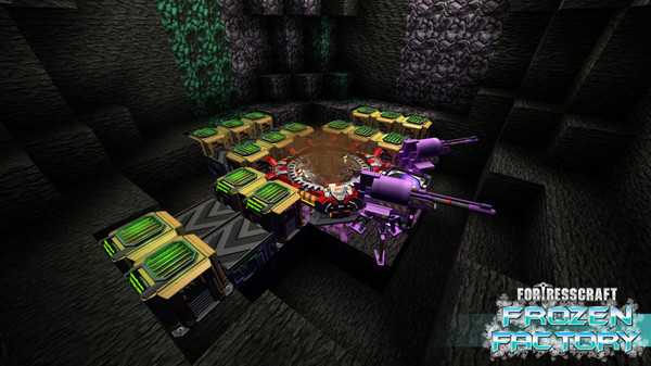 Скриншот из FortressCraft Evolved: Frozen Factory Expansion
