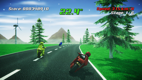 Super Night Riders game for Linux 1