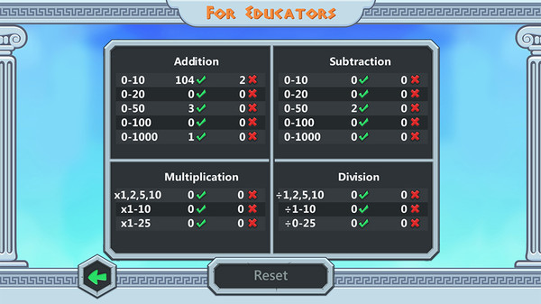 Zeus vs Monsters - Math Game for kids recommended requirements