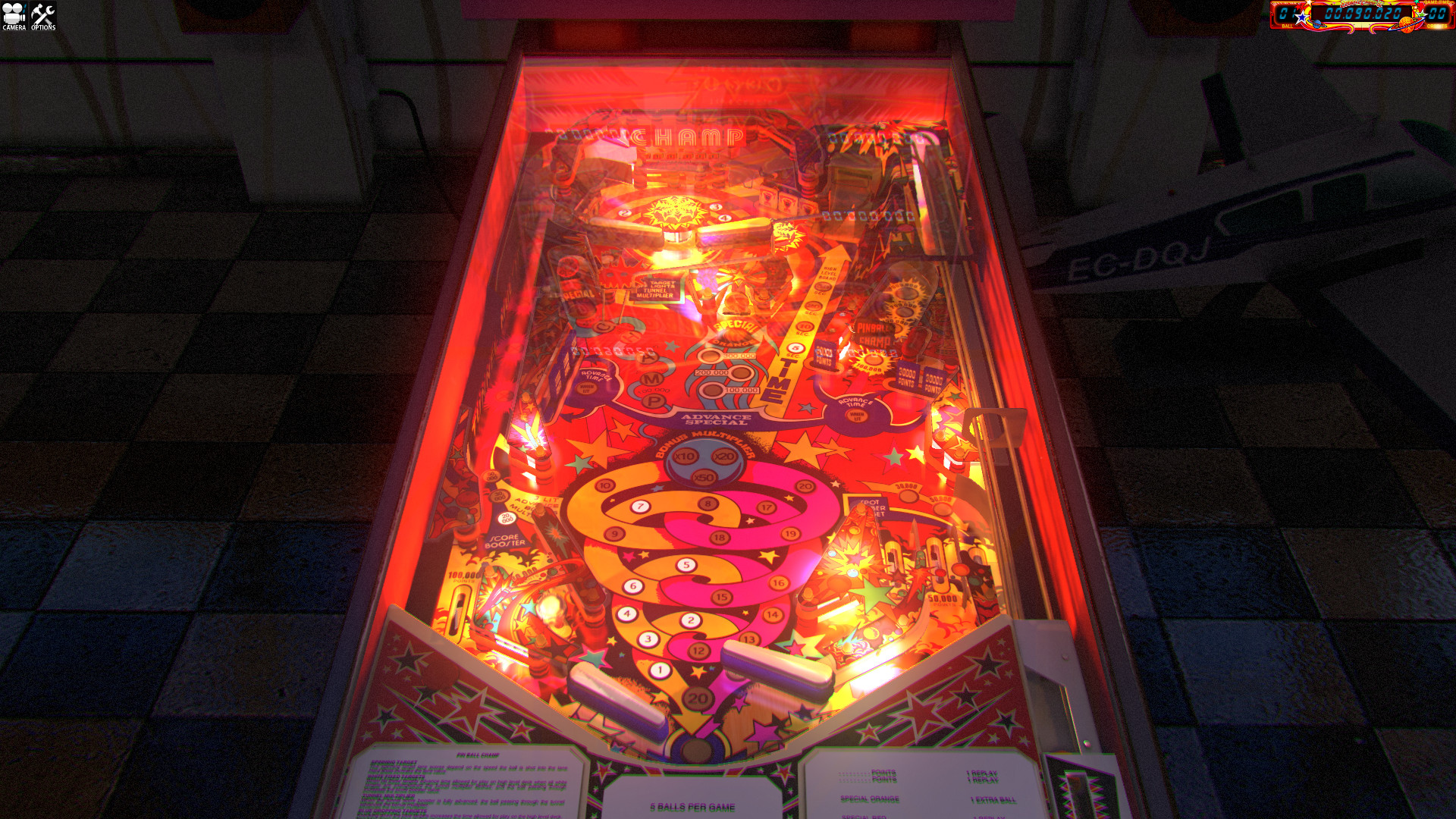 zaccaria pinball first power up
