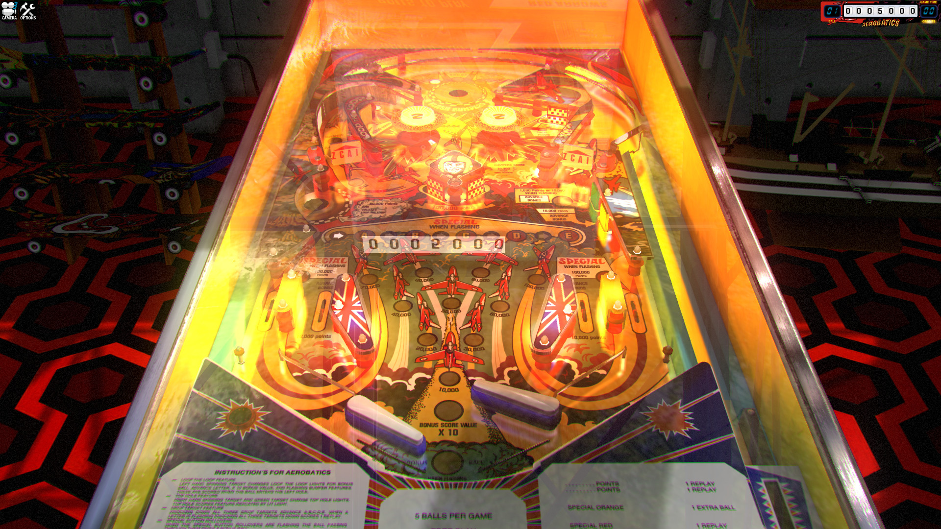 zaccaria pinball cabinet mode