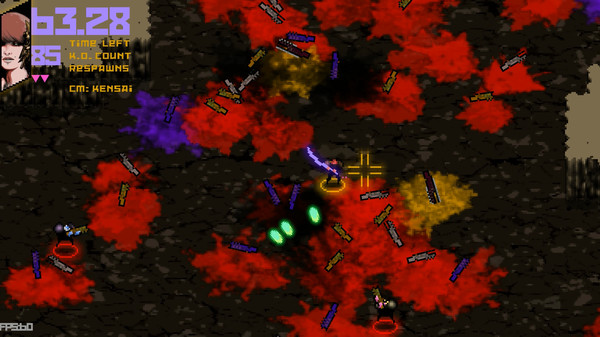 UBERMOSH:BLACK game for Linux 1