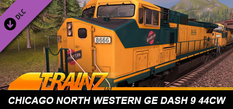 Trainz Driver DLC: C&NW GE Dash 9 44CW cover art