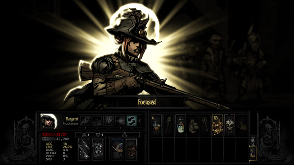 Скриншот из Darkest Dungeon®: The Musketeer