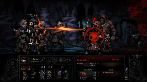 Скриншот из Darkest Dungeon®: The Musketeer