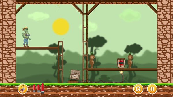 Undead vs Plants game for Linux 1