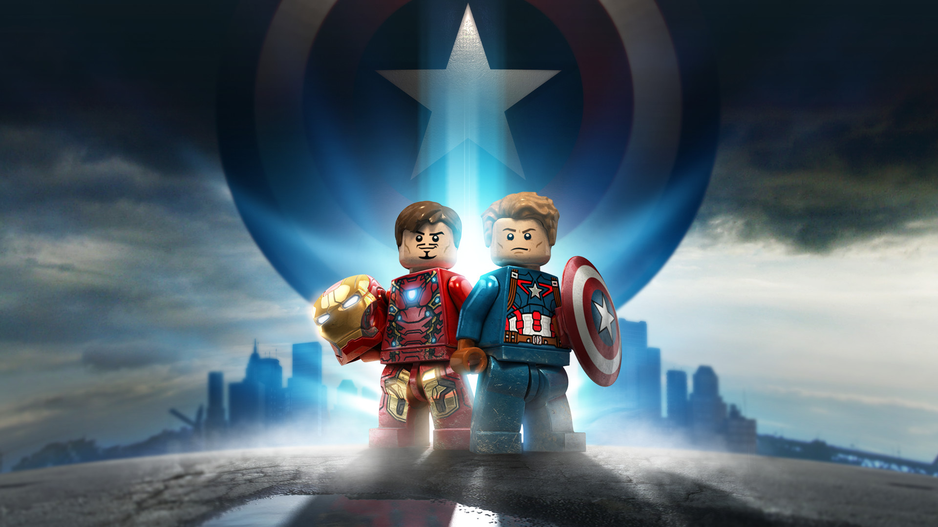 lego iron man civil war