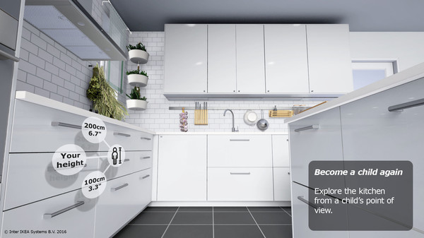 Скриншот из IKEA VR Experience