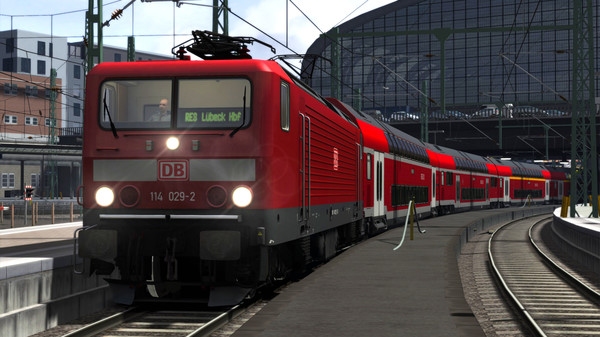 Скриншот из Train Simulator: DB BR 114 Loco Add-On