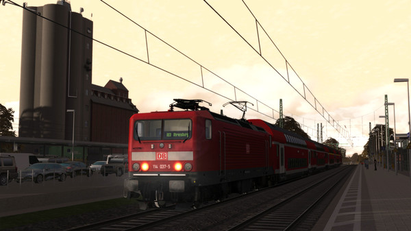 Скриншот из Train Simulator: DB BR 114 Loco Add-On