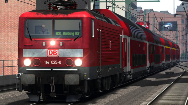 Скриншот из Train Simulator: DB BR 114 Loco Add-On