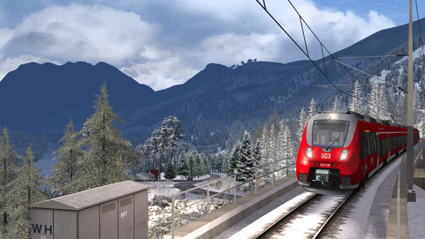 Скриншот из Train Simulator: Mittenwaldbahn: Garmisch-Partenkirchen - Innsbruck Route Add-On