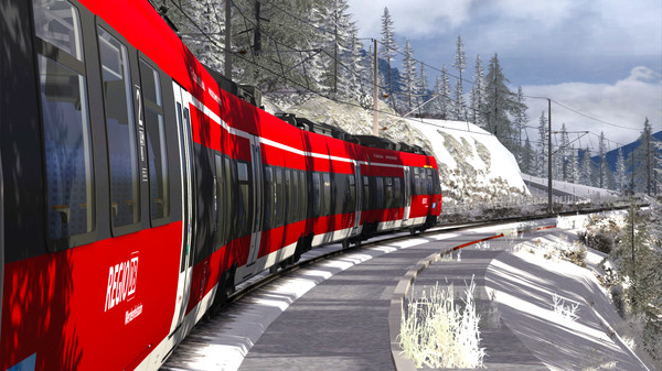 Скриншот из Train Simulator: Mittenwaldbahn: Garmisch-Partenkirchen - Innsbruck Route Add-On