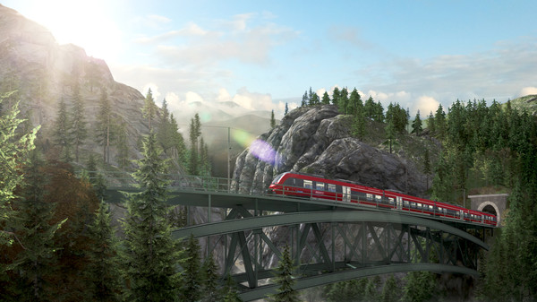 Скриншот из Train Simulator: Mittenwaldbahn: Garmisch-Partenkirchen - Innsbruck Route Add-On