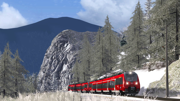 Скриншот из Train Simulator: Mittenwaldbahn: Garmisch-Partenkirchen - Innsbruck Route Add-On