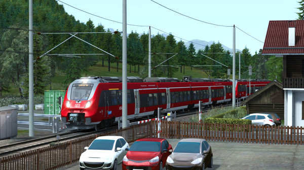 Скриншот из Train Simulator: Mittenwaldbahn: Garmisch-Partenkirchen - Innsbruck Route Add-On