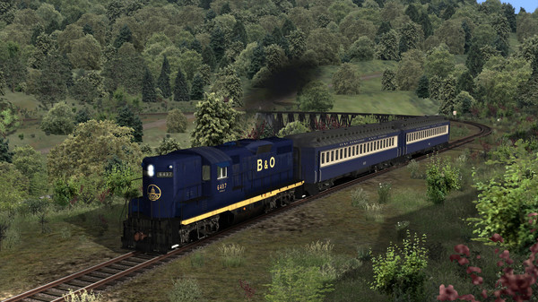 Скриншот из Train Simulator: B&O Kingwood Branch: Tunnelton - Kingwood Route Add-On