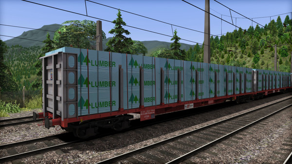 Скриншот из TS Marketplace: ÖBB Rnoos Wagon Pack 01 Add-On