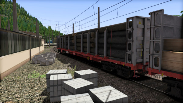 Скриншот из TS Marketplace: ÖBB Rnoos Wagon Pack 01 Add-On