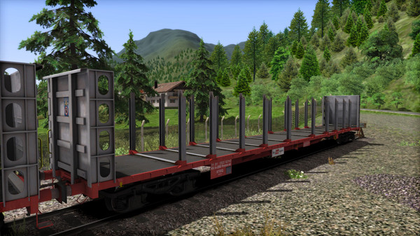 Скриншот из TS Marketplace: ÖBB Rnoos Wagon Pack 01 Add-On