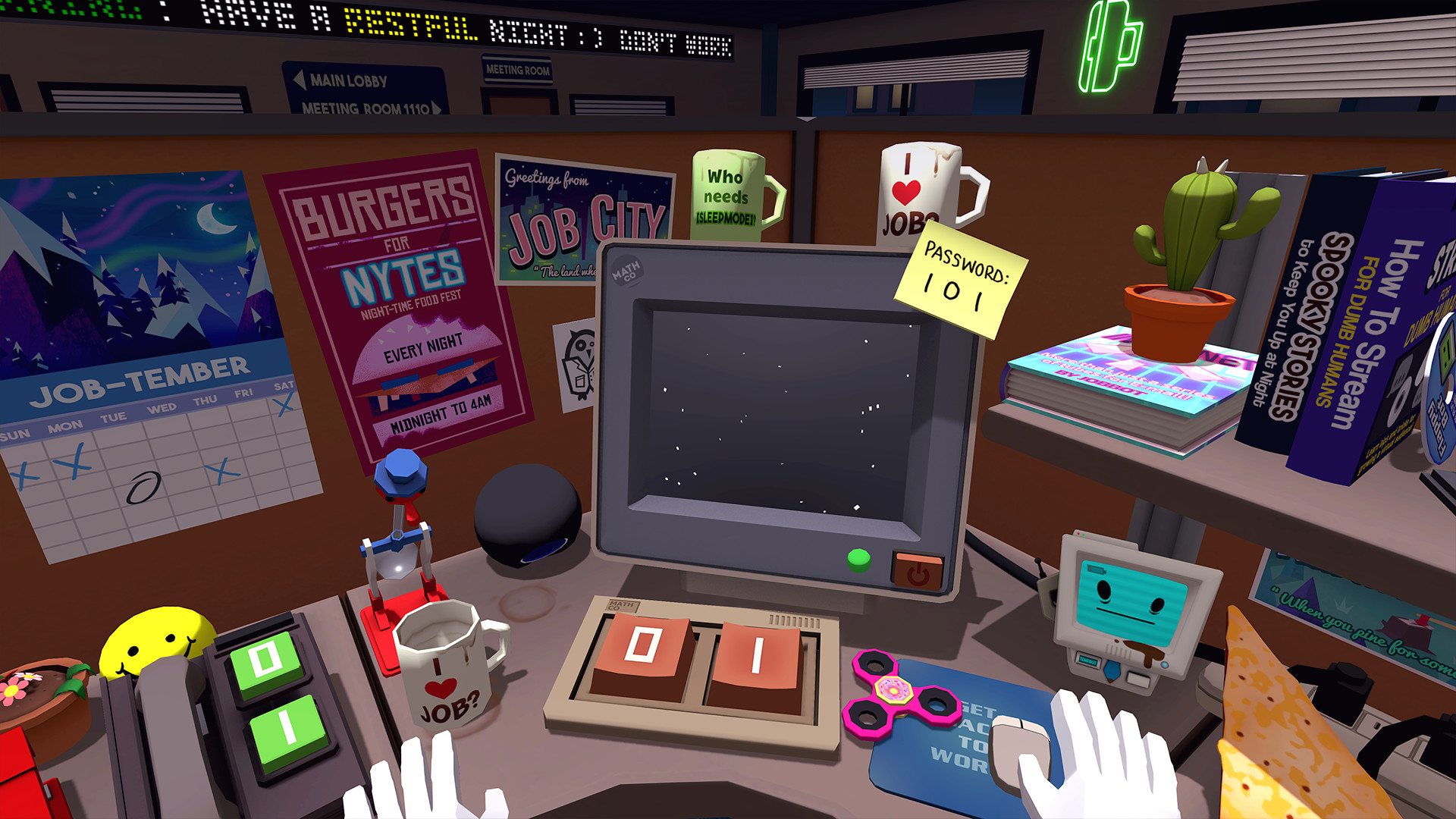 what jobs are there in job simulator human